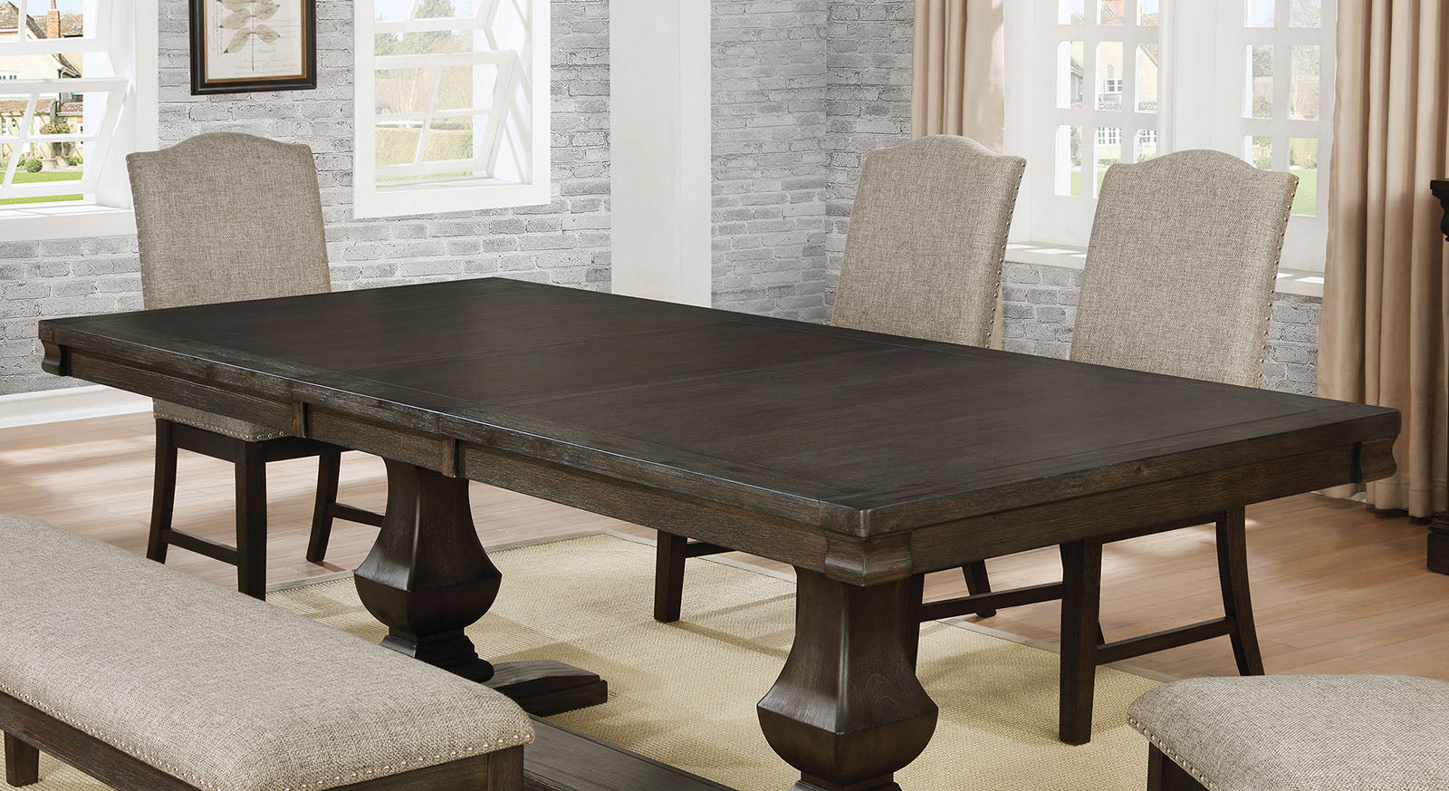 FAULK - Dining Table - CM3310T-TABLE