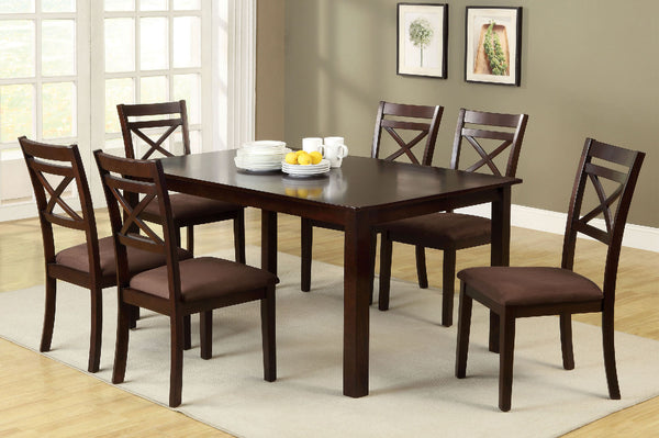 WESTON II - 7 Pc. Dining Table Set - CM3400T-7PK
