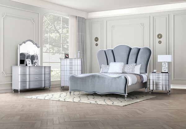 ELEANORA - 4 Pc. Queen Bedroom Set - FM7416SV-Q-4PC