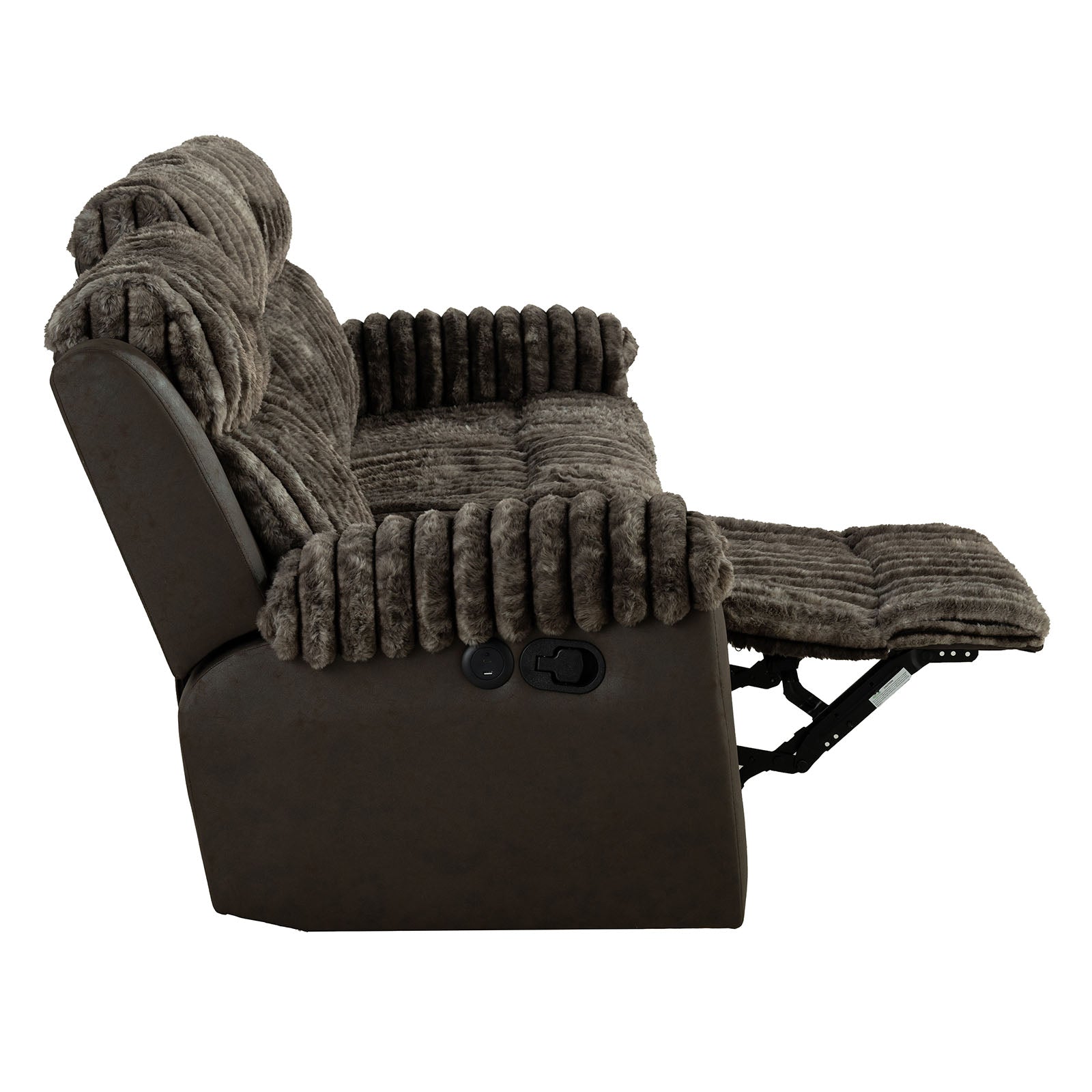 DIONYSUS - Power Sofa + Loveseat - FM64003BR-M-2PC