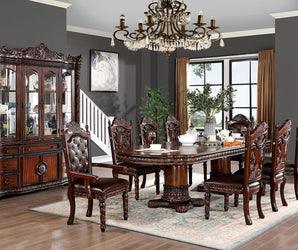 CANYONVILLE - 9 Pc. Dining Table Set (2AC+6SC) - CM3144T-9PC