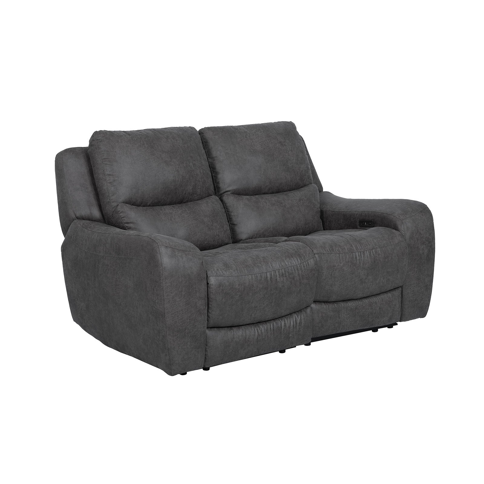 DEMETRIUS - Power Sofa + Loveseat - CM9931DG-PM-2PC