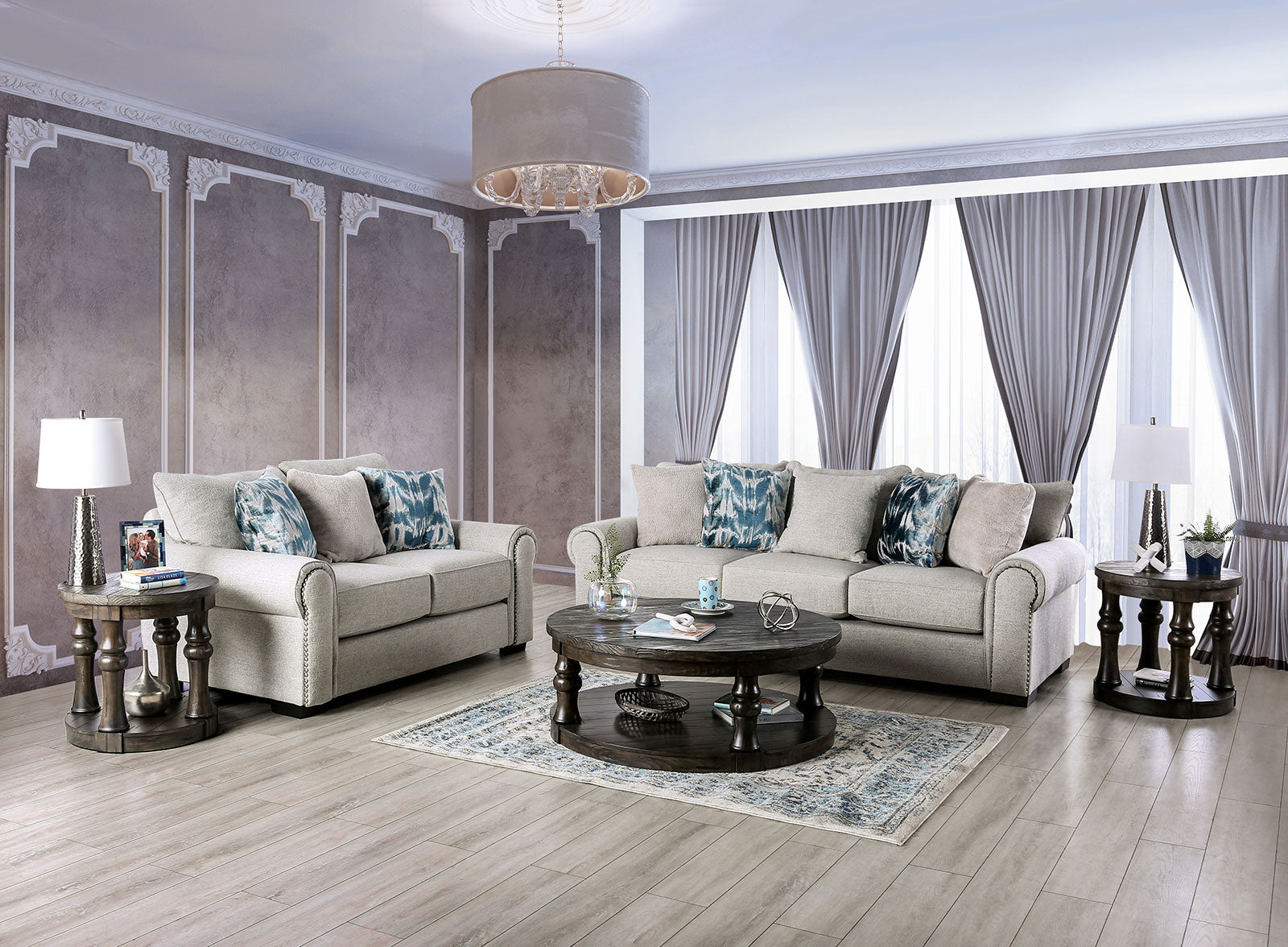 LAREDO - Loveseat, Beige - SM1215-LV
