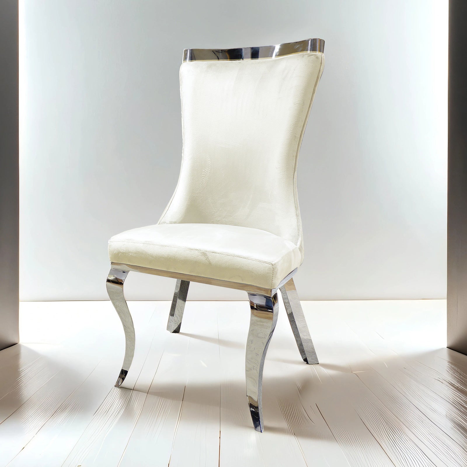 BASILICATA - Side Chair (2/CTN) - FM33012WH-SC-2PK