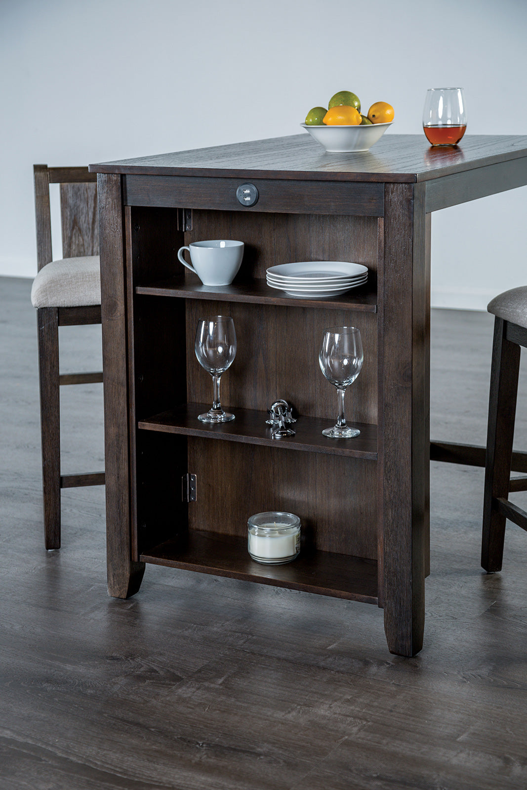 LESCLES - 3 Pc. Counter Ht. Table Set - FM3423CH-PT-3PK