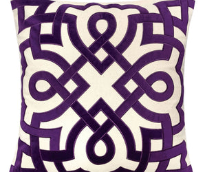 JORJA - 20" X 20" Pillow, Purple (2/CTN)