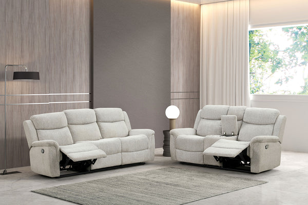 SANDBACH - Sofa + Loveseat - FM6013LG-M-2PC