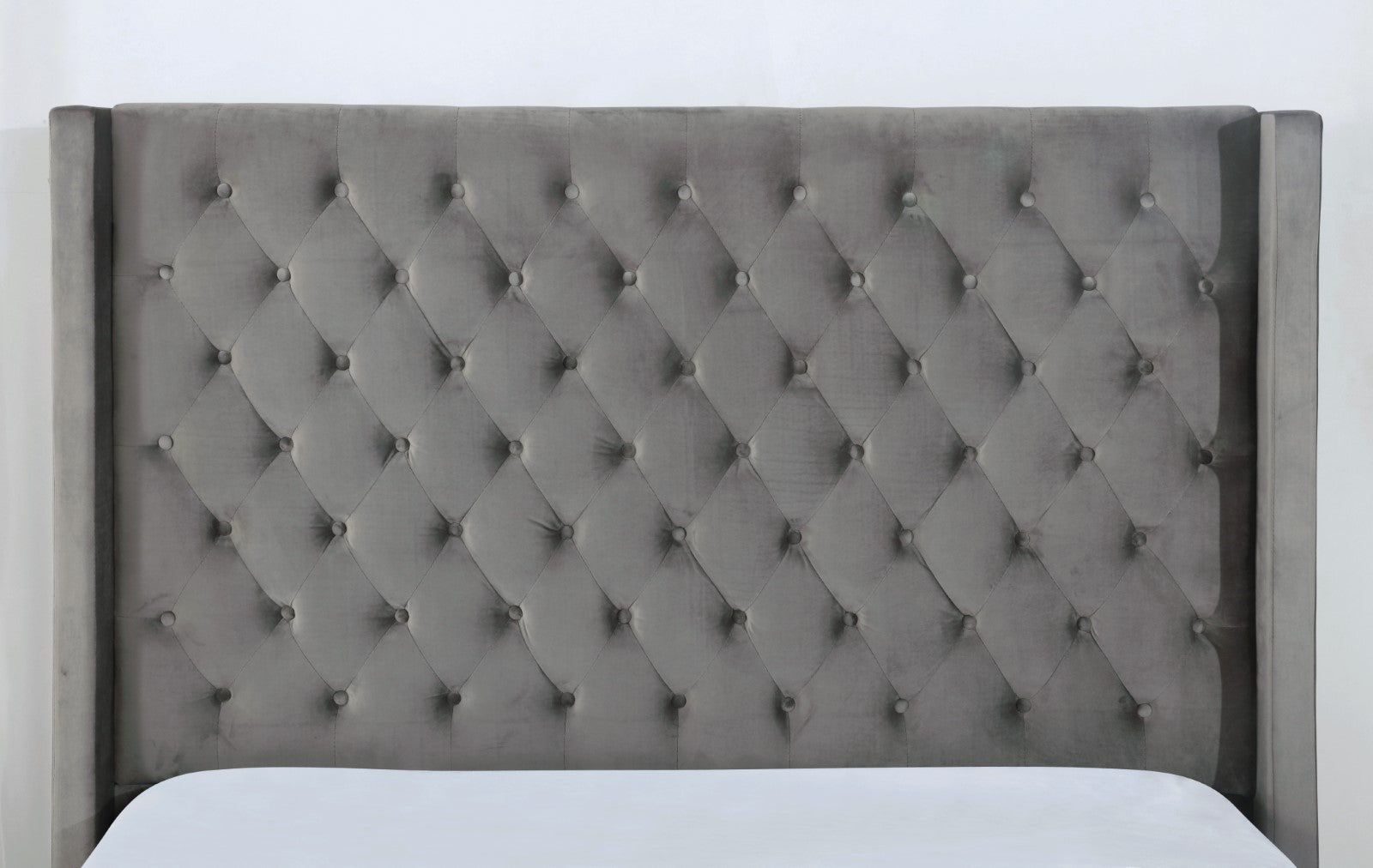RYLEIGH - E.King Bed, Gray - FM7141GY-EK-BED