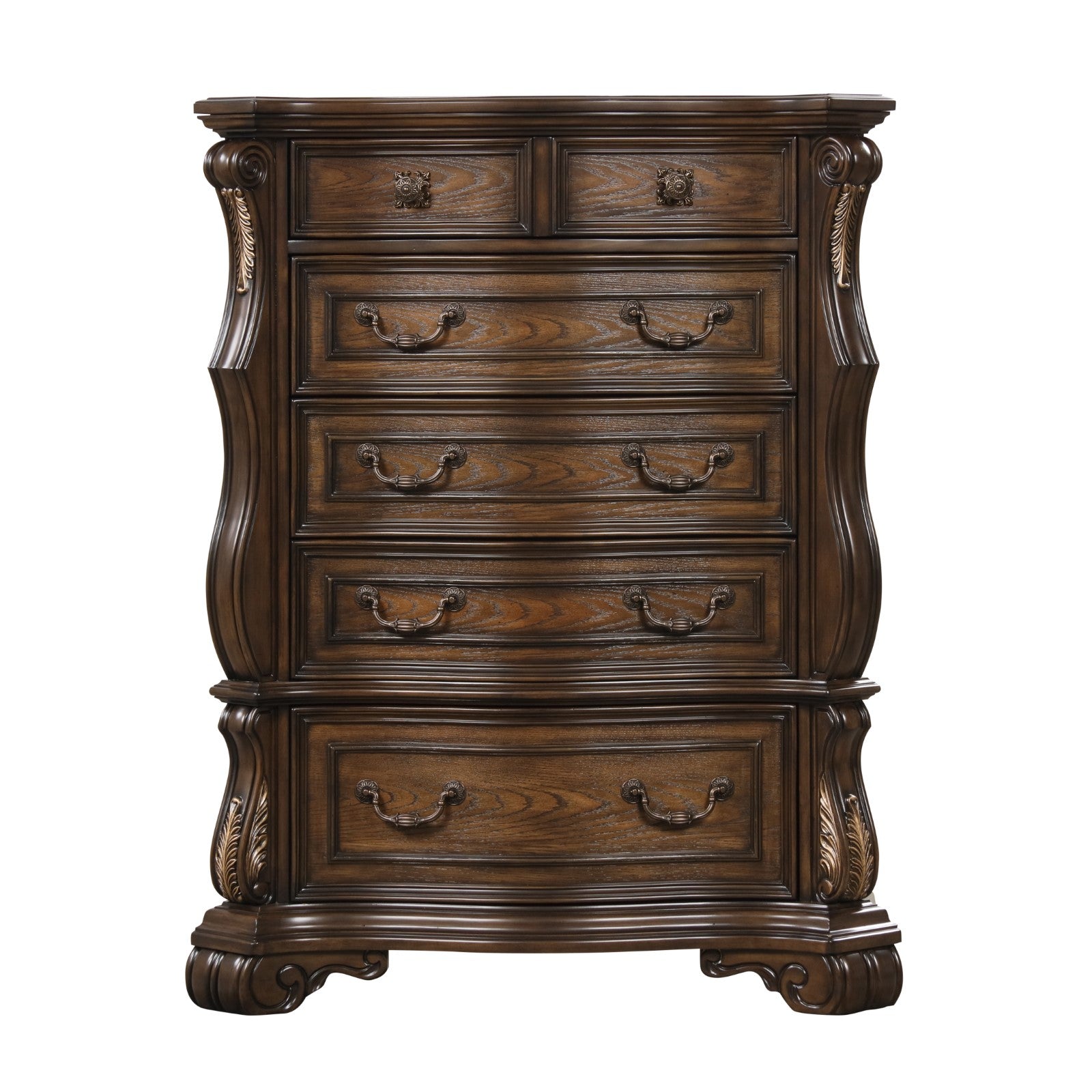 LEOVANNI - Chest, Dark Brown - FM70003DB-C