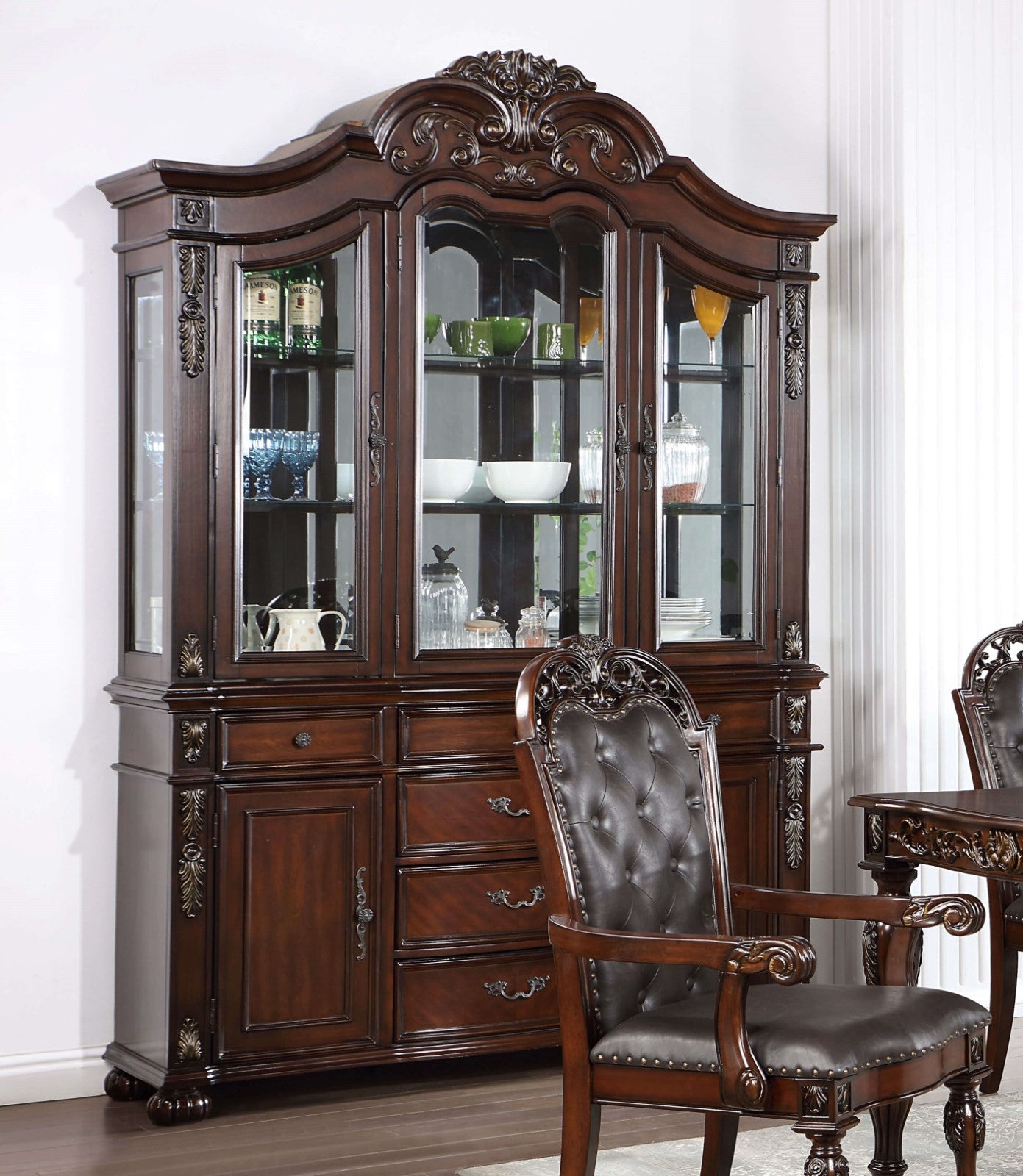 NOUVELLE - Hutch & Buffet - CM3256CH-HB-SET
