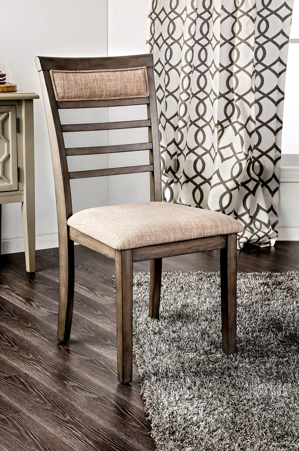 TAYLAH - 7 Pc. Dining Table Set - CM3607T-7PK