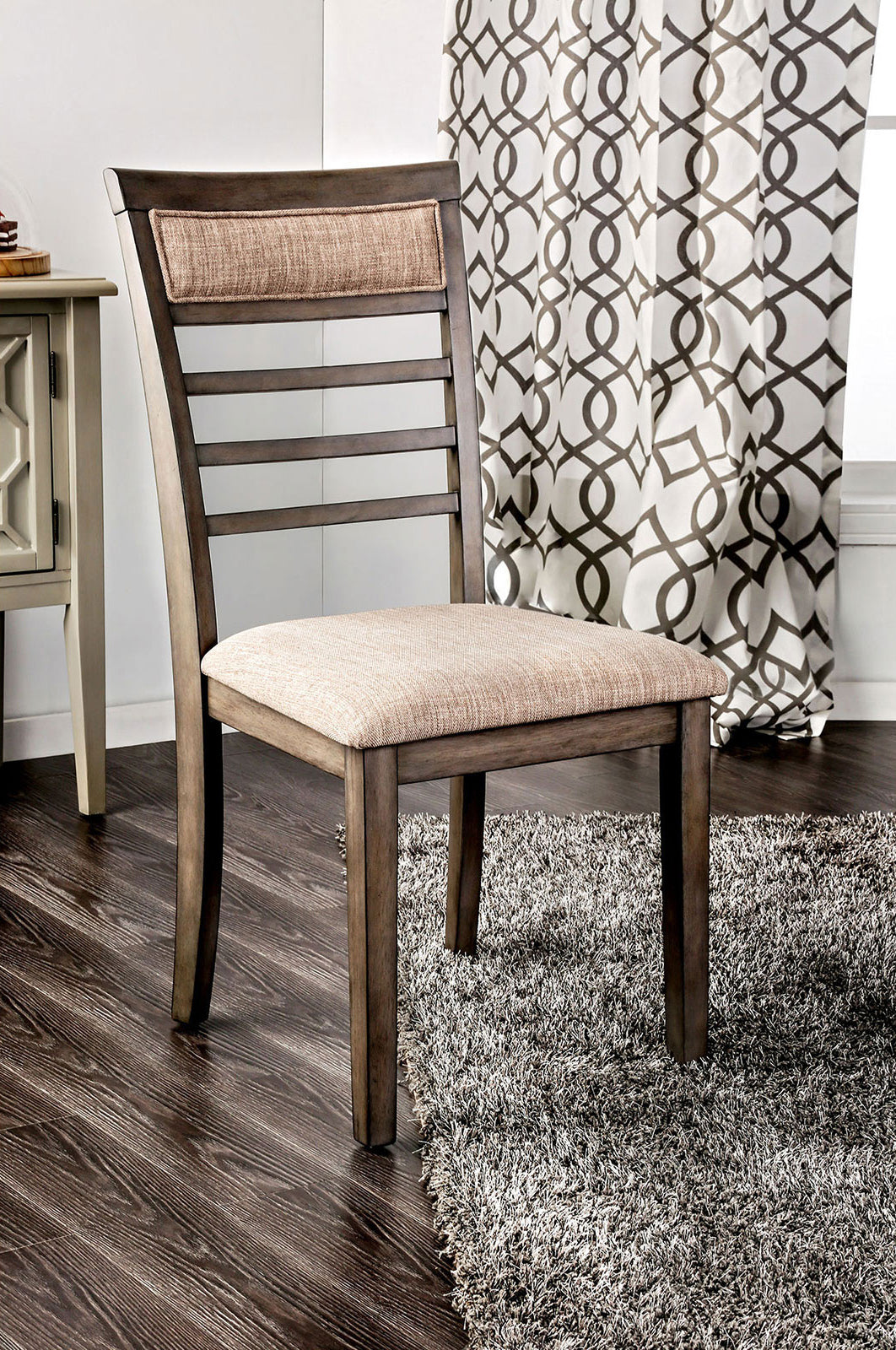 TAYLAH - 7 Pc. Dining Table Set - CM3607T-7PK