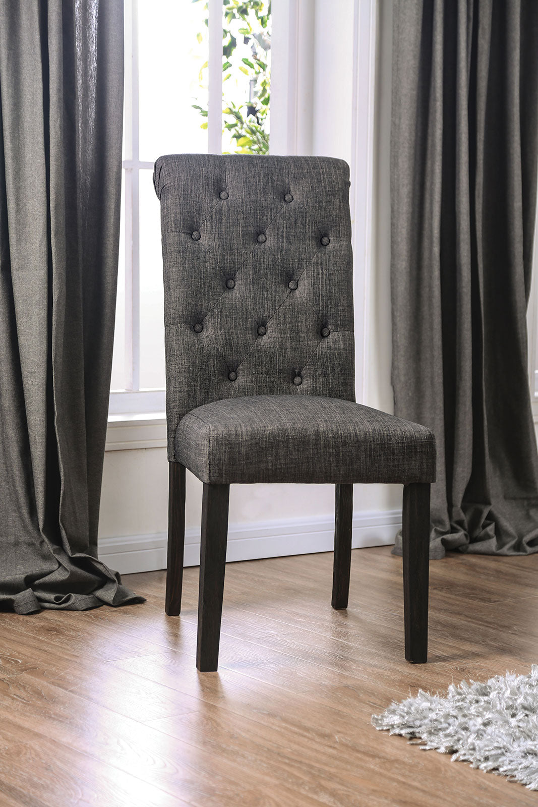 ALFRED - Side Chair - CM3735GY-SC-2PK