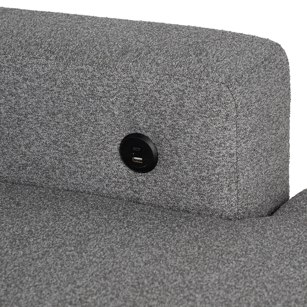 CHATHAM - Left-Chaise Sectional - FM64005GY-SECT-L