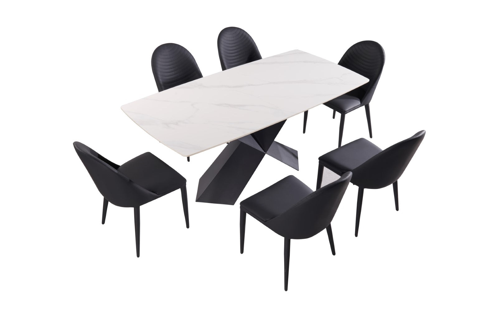 LENVIK - Dining Table - FM3700BK-T-TABLE