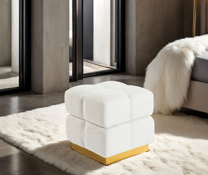 AILEEN - Storage Stool - FM-AC8006WH