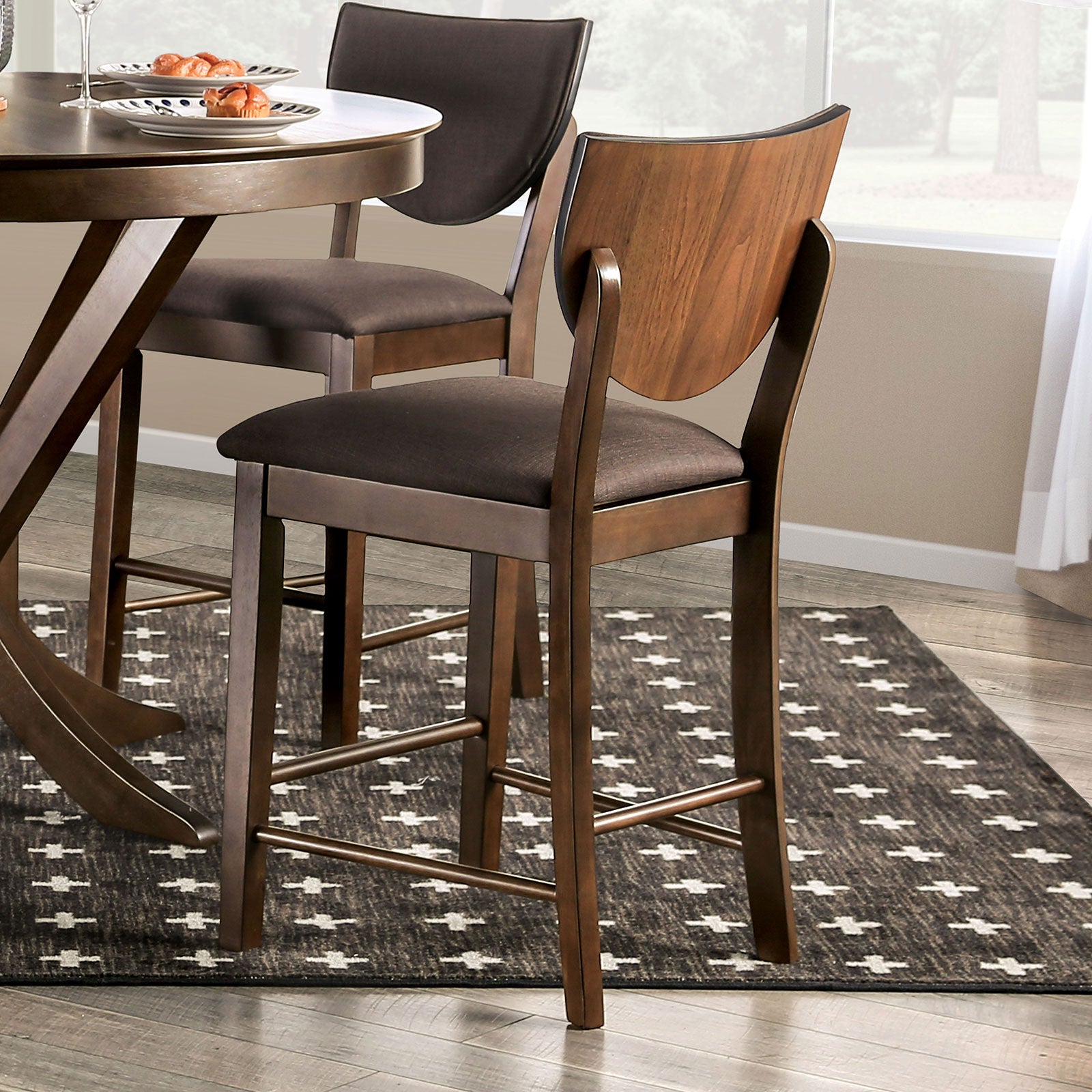 MARINA II - Counter Ht. Chair(2/CTN) - FOA3787PC-2PK
