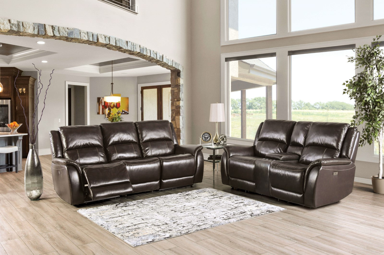 GORGIUS - Power Sofa + Loveseat - CM9910ES-PM-2PC