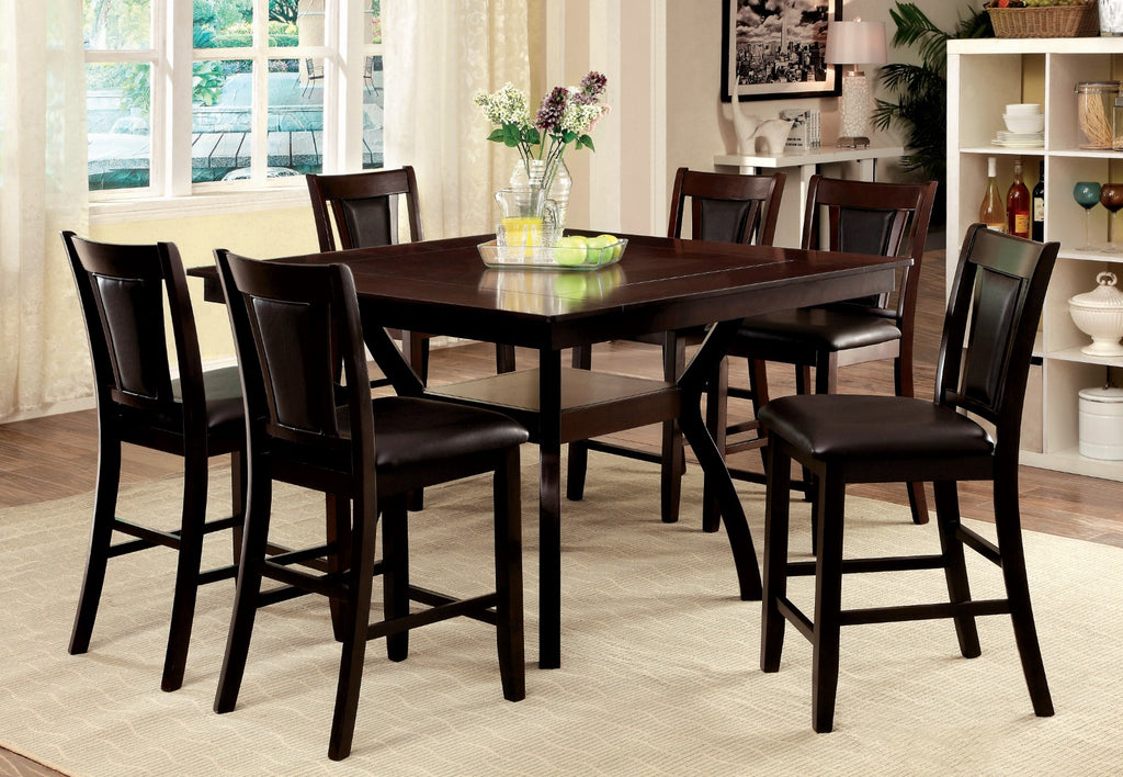 BRENT II - Counter Ht. Chair (2/CTN) - CM3984DK-PC-2PK