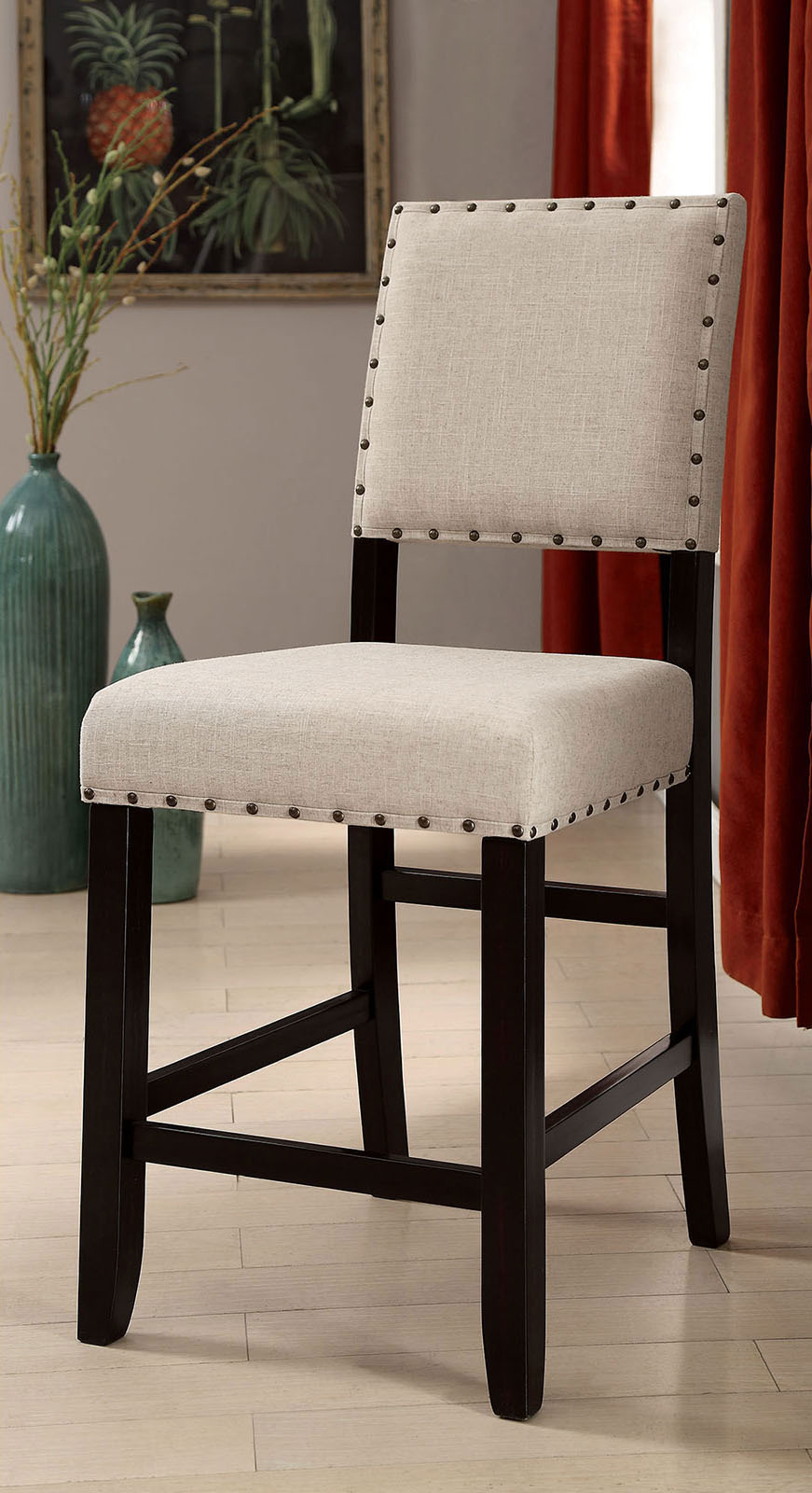 SANIA - Counter Ht. Chair (2/CTN) - CM3324PC-2PK