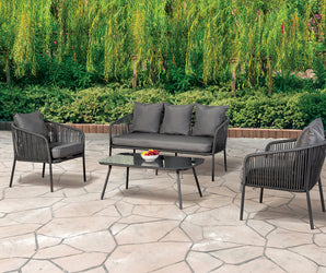 MYESHA - 4 Pc. Conversation Set - LA-A019LG-4PK