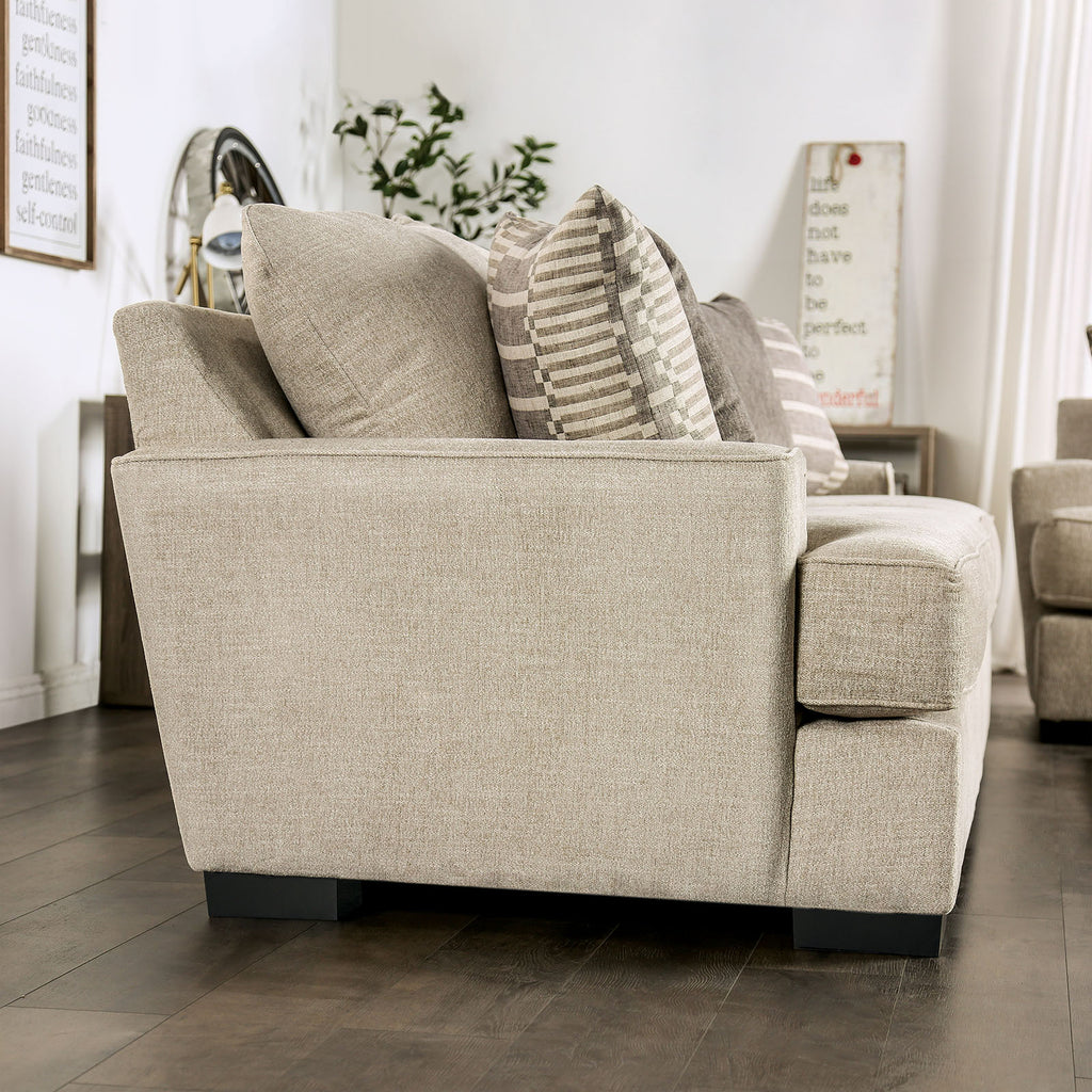 HOLBORN - Loveseat, Beige - SM1219-LV