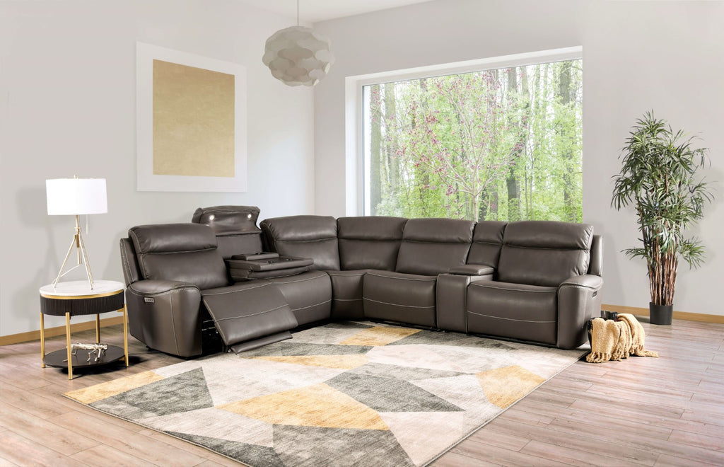 EDMONDUS - Power Sectional - CM9923GY-SECT-PM
