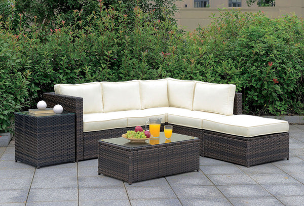 ILONA - L-Sectional + Coffee Table + End Table - CM-OS2136-SET7