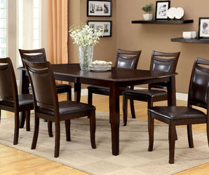 WOODSIDE - 6 Pc. Dining Table Set w/ Bench - CM3024T-6PC