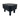 VALE - Footstool (2/CTN), Black - GM-5011-2PK