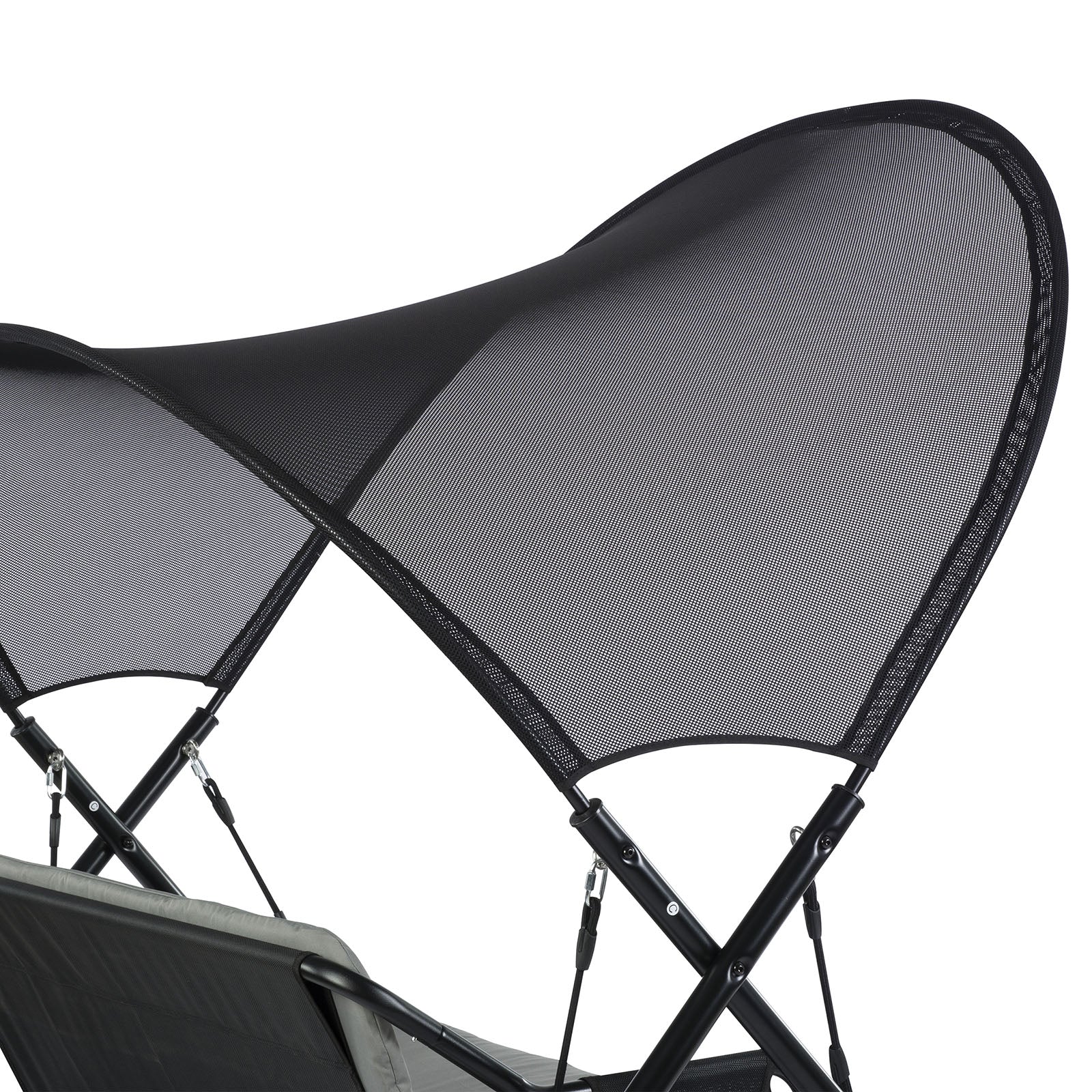 SANDOR - Swing Chair, Black - GM-1013BK