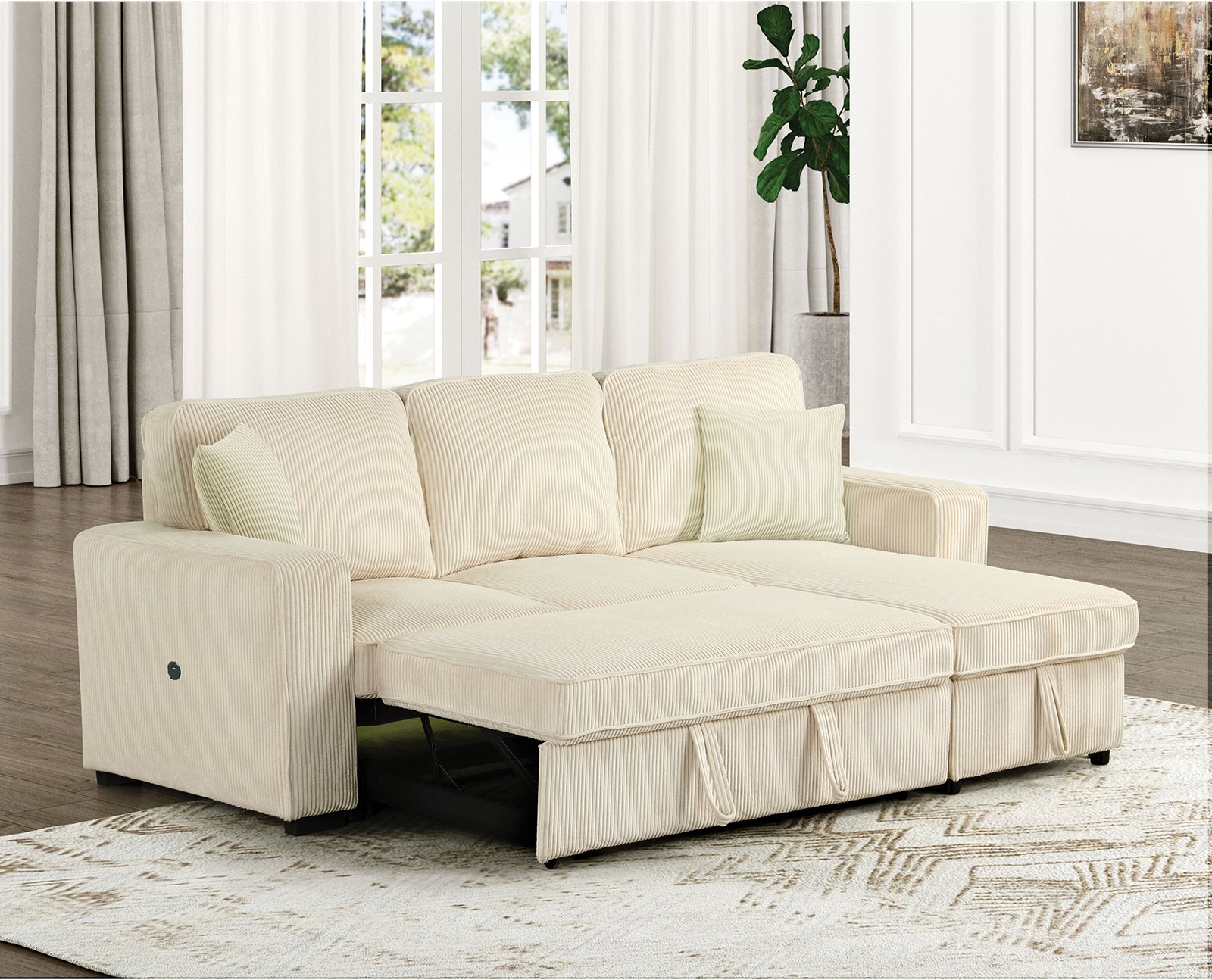 YVES - Sectional - FM6964BG-SECT
