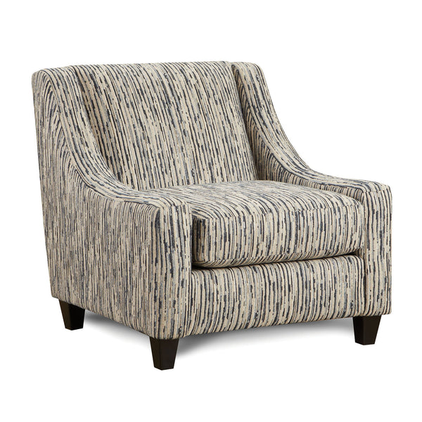 EASTLEIGH - Accent Chair, Striped - SM8187-CH-ST