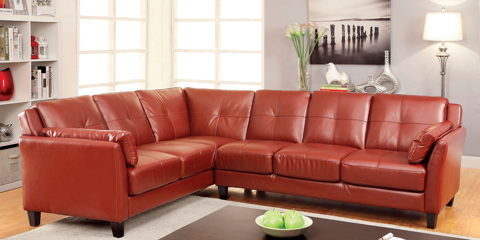 PEEVER - Sectional - CM6268RD-SET