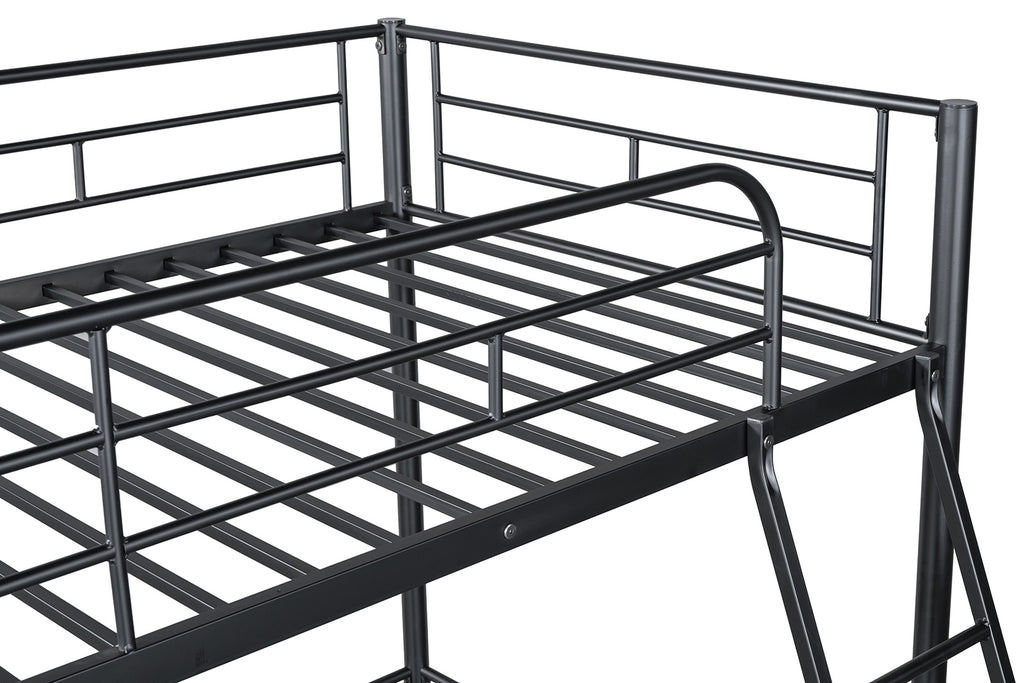 MYLES - Twin Loft Bed (K/D), Black - FM-BK910BK-T