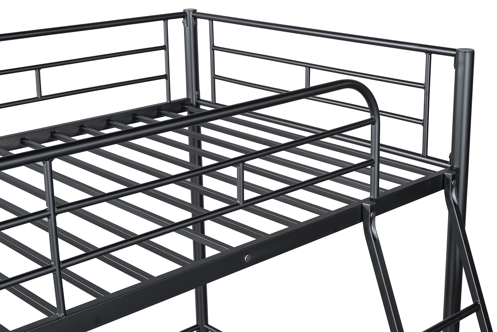 MYLES - Twin Loft Bed (K/D), Black - FM-BK910BK-T
