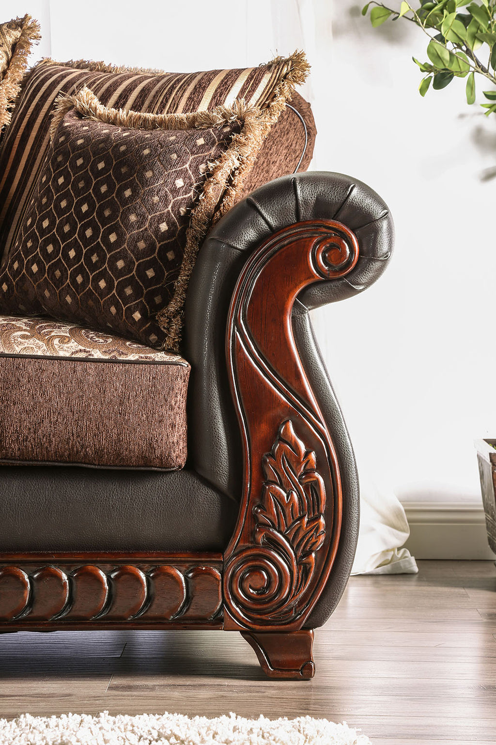 FRANKLIN - Sofa + Loveseat - SM6106N-2PC