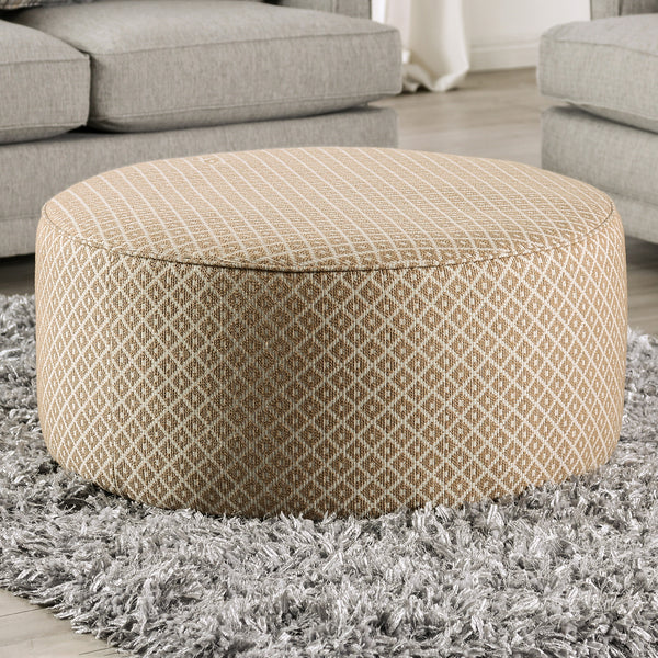 STEPHNEY - Ottoman, Gray/Gold - SM8193-OT