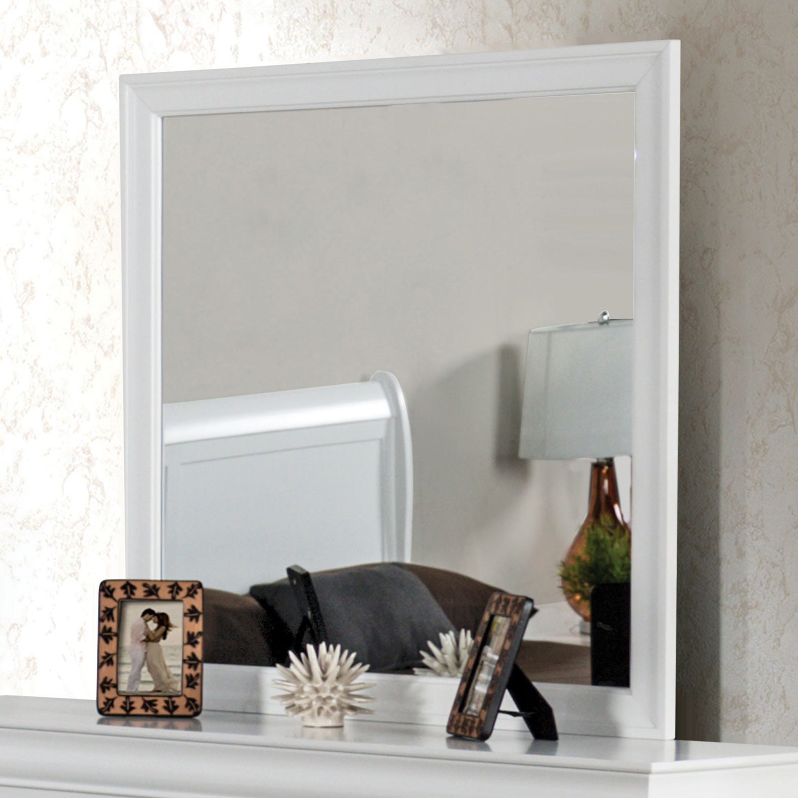 LOUIS PHILIPPE - Mirror, White - FM7866WH-M
