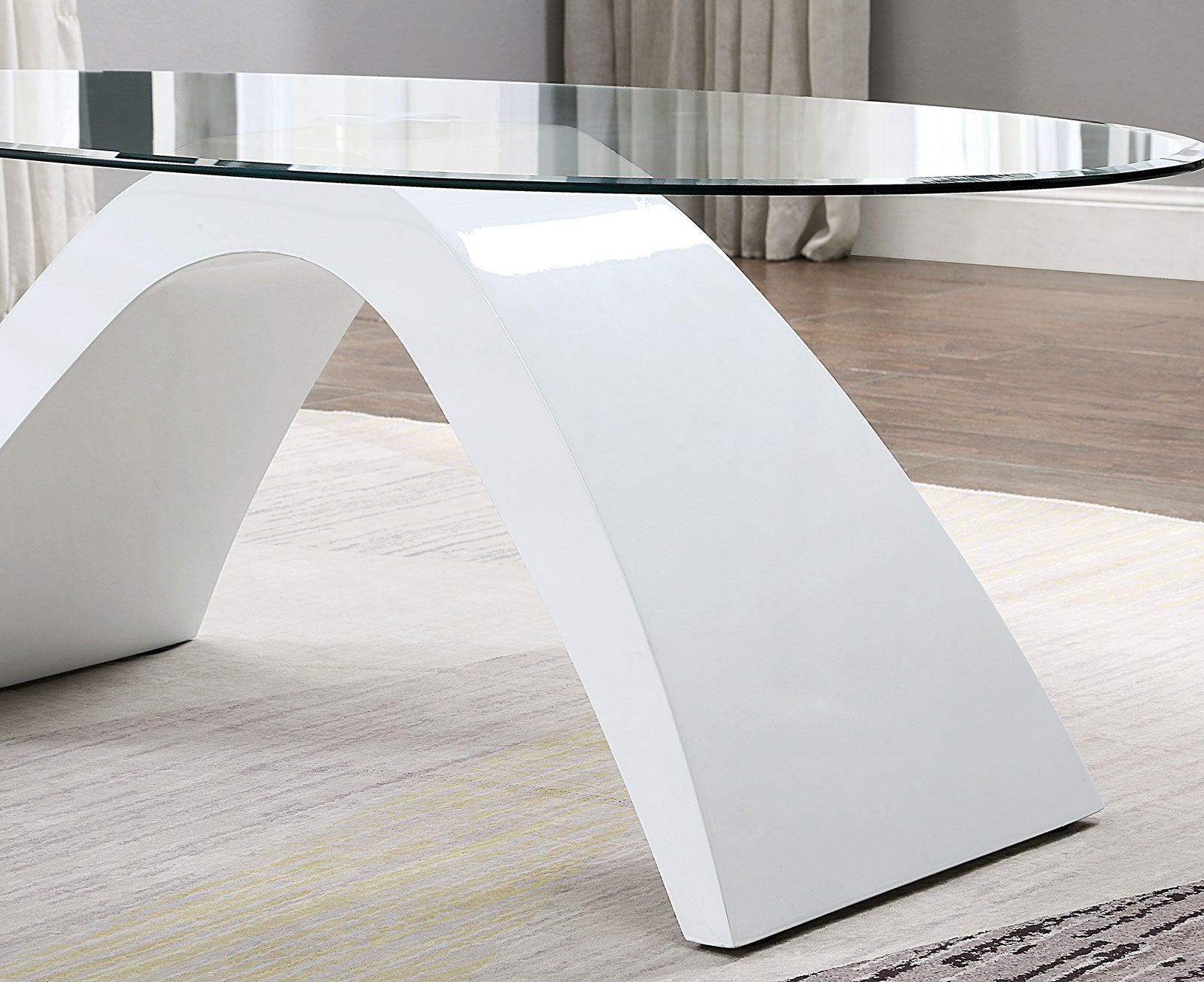 NAHARA - Coffee Table, White - FOA4042WH-C-TABLE