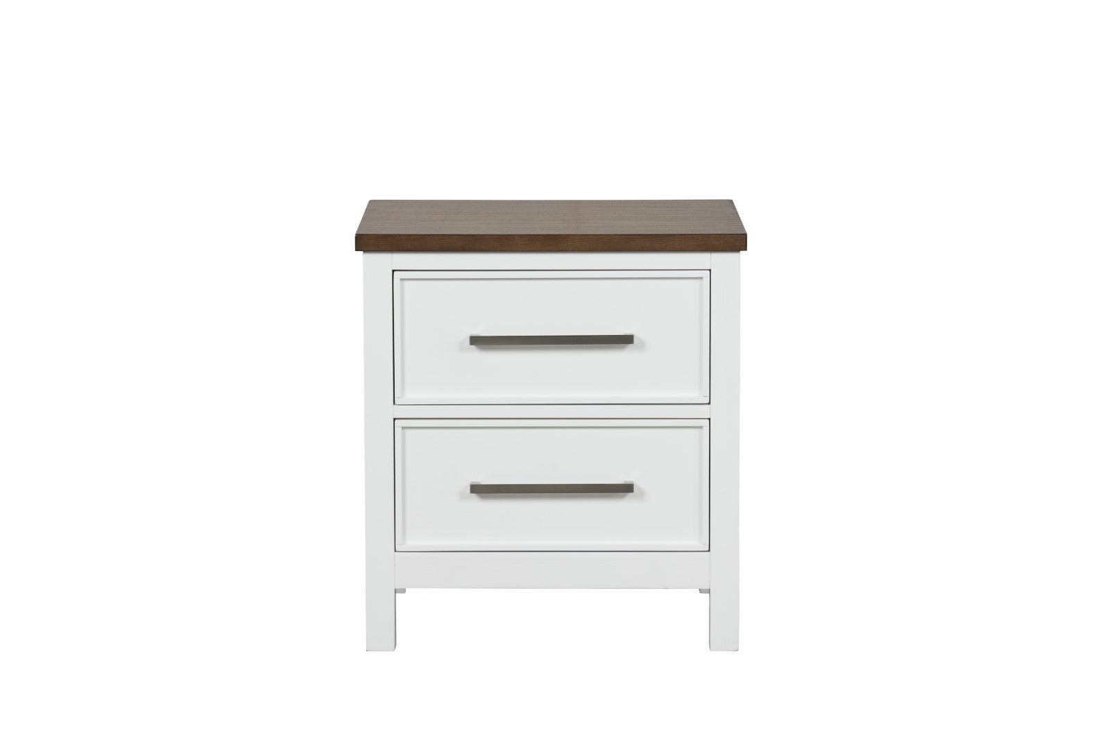 PINETOP - Nightstand, White/Dark Brown - FM7171WH-N