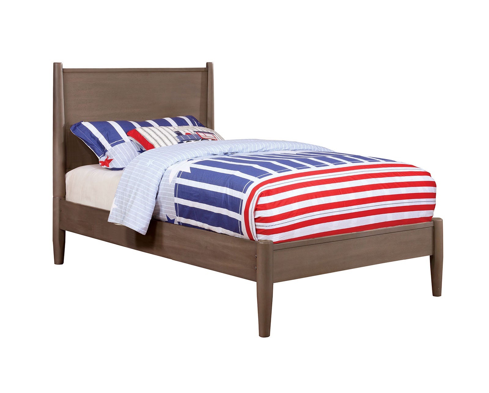 LENNART - 4 Pc. Queen Bedroom Set - CM7386GY-Q-4PC