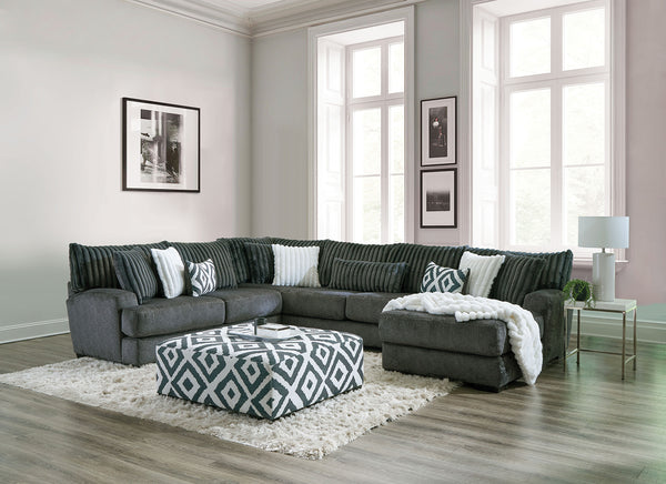 LOUGHTON - Sectional, Gun Metal - SM5196-SECT