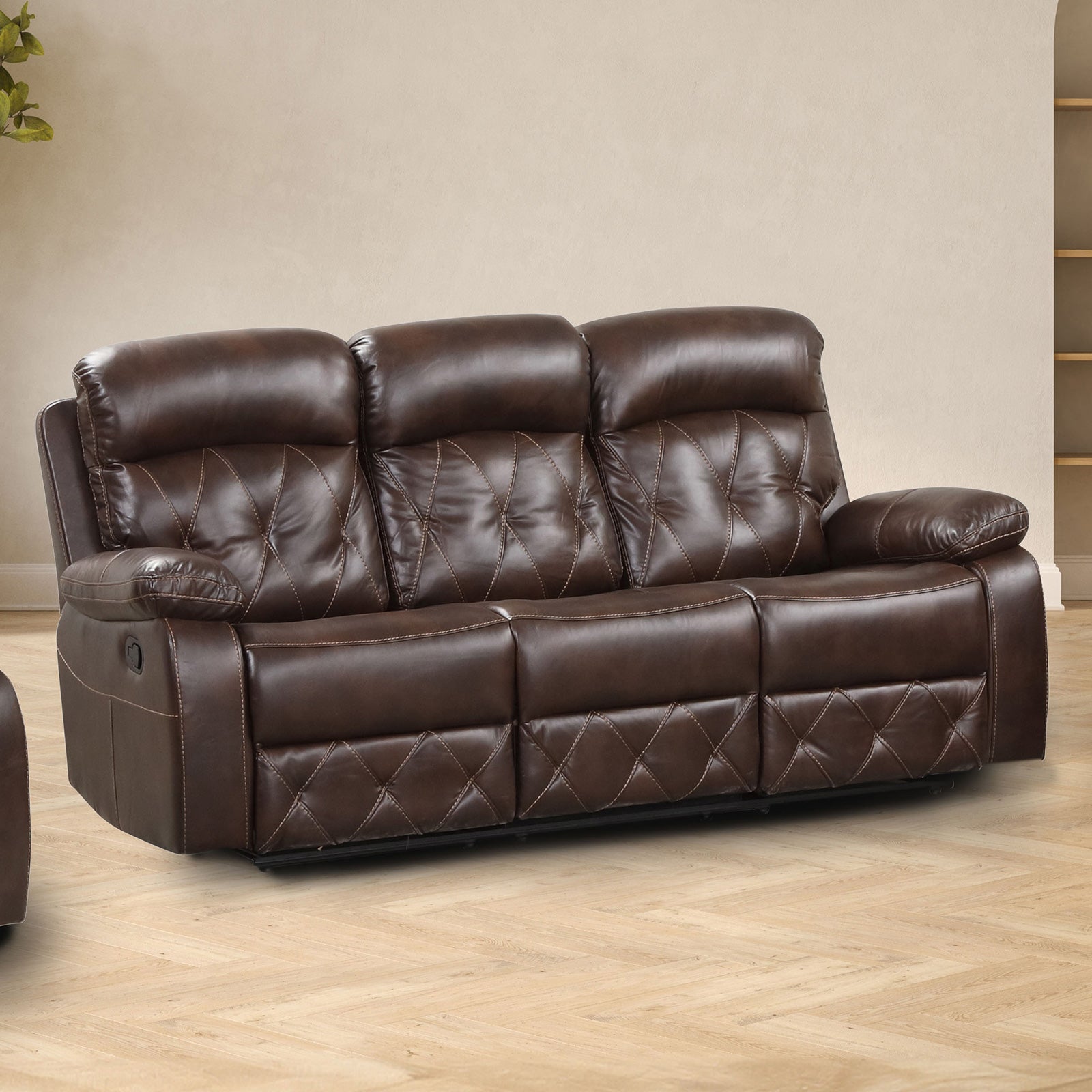 OSIAS - Sofa, Brown - NX6004BR-SF