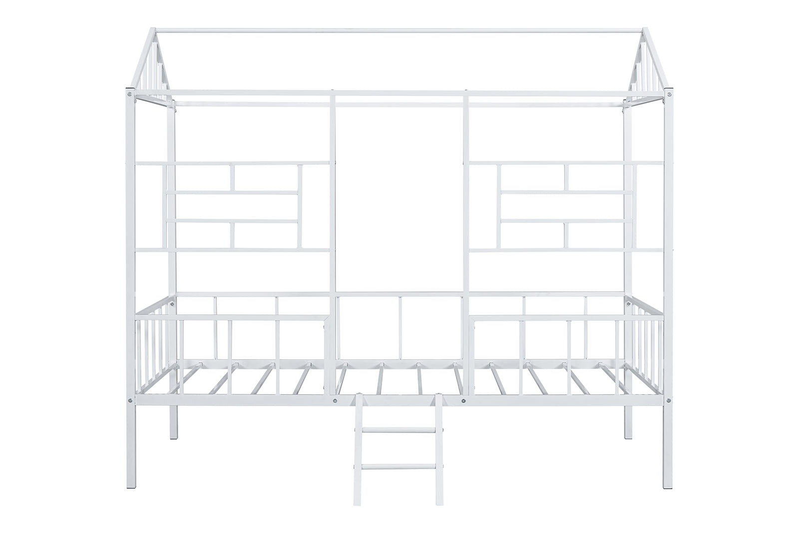 RHONDA - Twin Loft Bed (K/D), White - FM-BK908WH-T