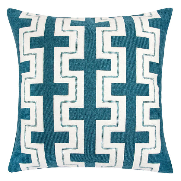KARI - 20" X 20" Pillow, Teal (2/CTN) - PL8054-2PK
