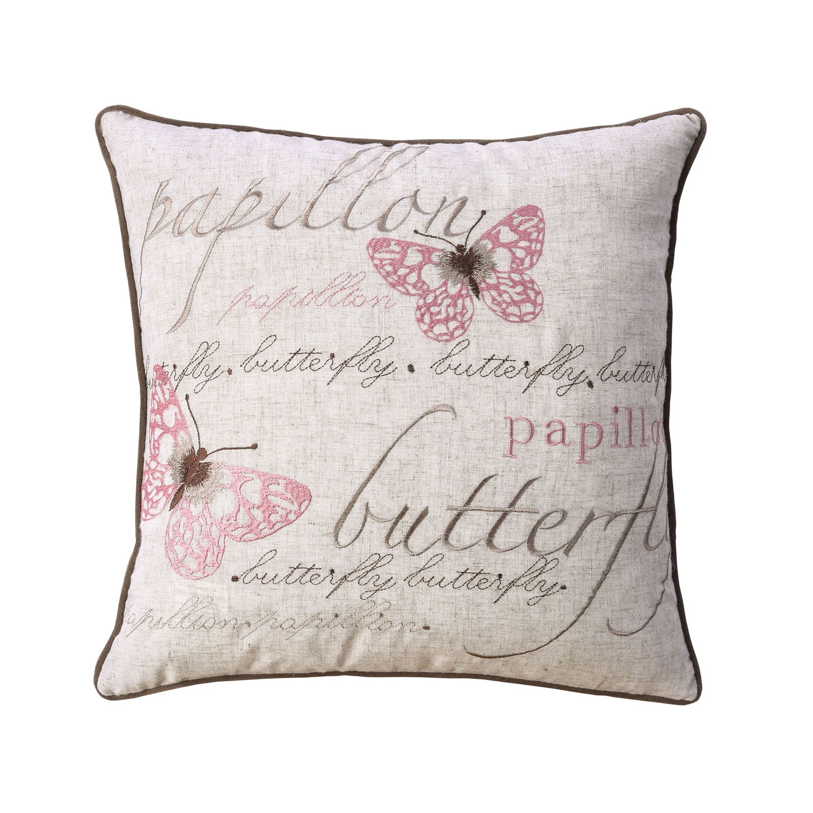 ELSA - 20" X 20" Pillow, Natural (2/CTN) - PL8002-2PK