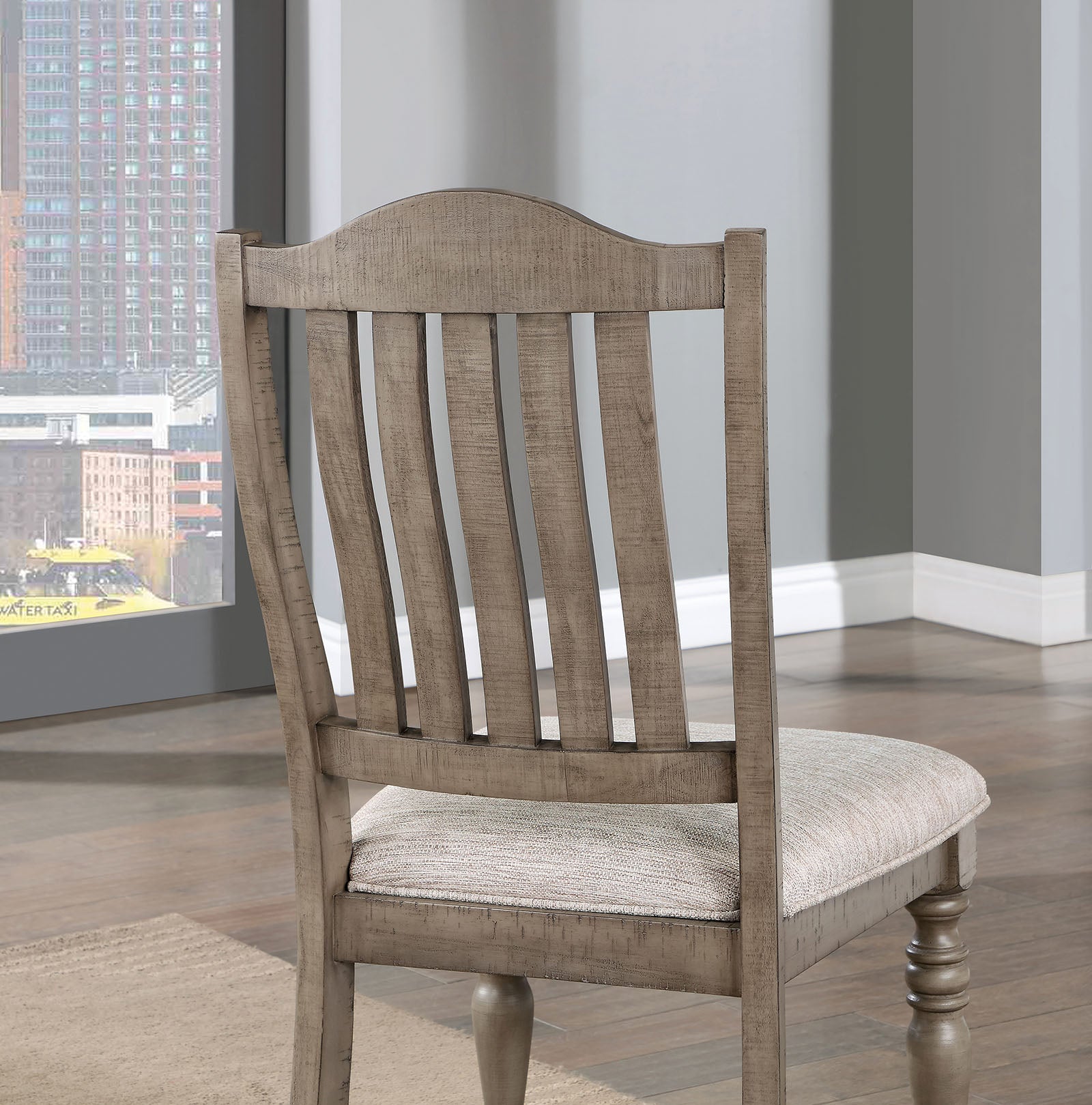 NEWCASTLE - Side Chair (2/CTN) - CM3254GY-SC-2PK