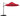 NUTI - 10' Round Umbrella, LED Light, Red - LA-A031RD