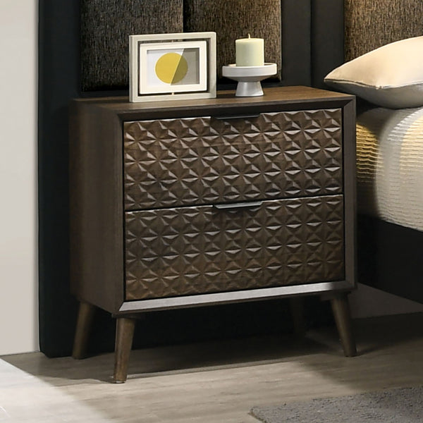 CHALFONT - Nightstand, Dark Brown - FM7272DB-N